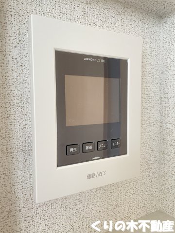 セキュリティ　モニター付きインターフォン