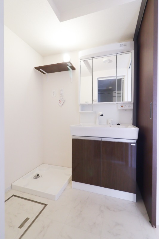 洗面設備　図面と現状に相違がある場合には現状を優先