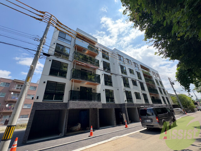 建物外観　「ＦＲＡＮＺ　ＴＳＵＫＩＳＡＭＵ　ＫＯＥＮ」完成予想パース