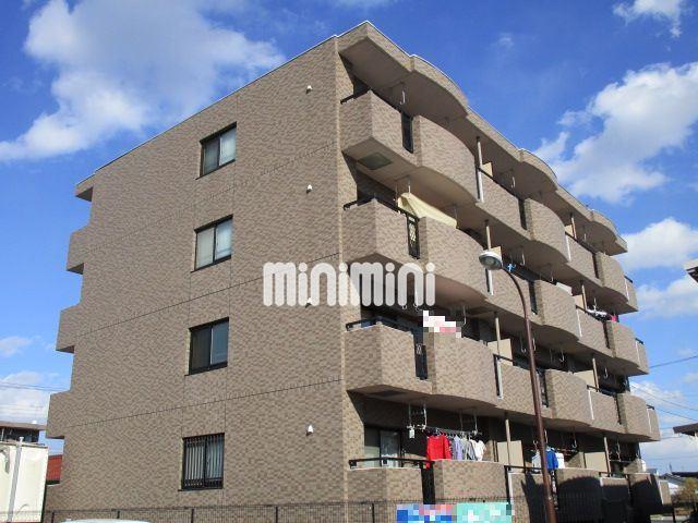 建物外観　タイル張りの重量感のあるコンクリートマンションです。