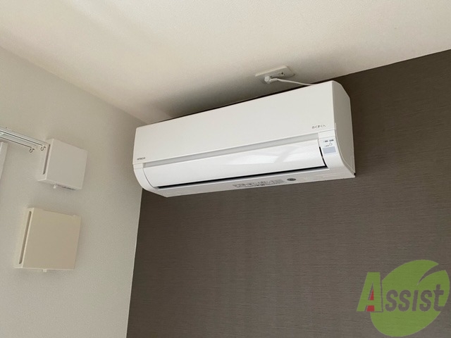 その他設備　エアコンが付いているので夏も冬も快適ですね～