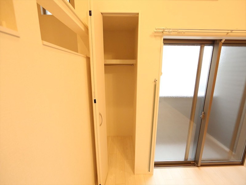 収納　クローゼット付　同仕様写真