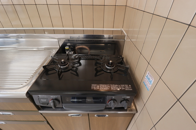 キッチン　２口ガスコンロ