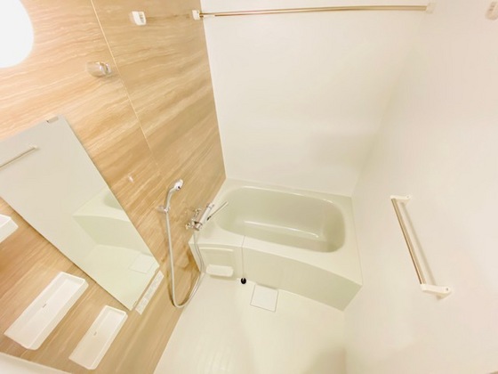 バス・シャワールーム　※別部屋の写真です