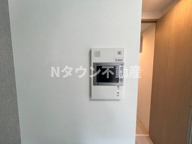 セキュリティ　モニター付きインターフォンです