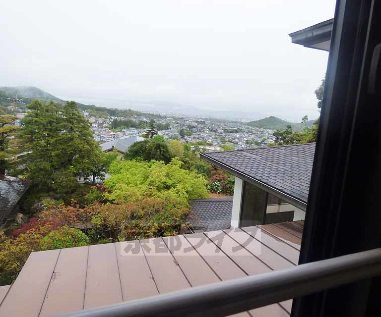 眺望　京都の町が見渡せます