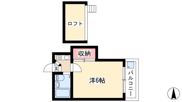 ボナール金山の間取り写真