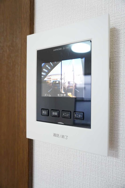 セキュリティ　来客時に便利なＴＶモニターホン