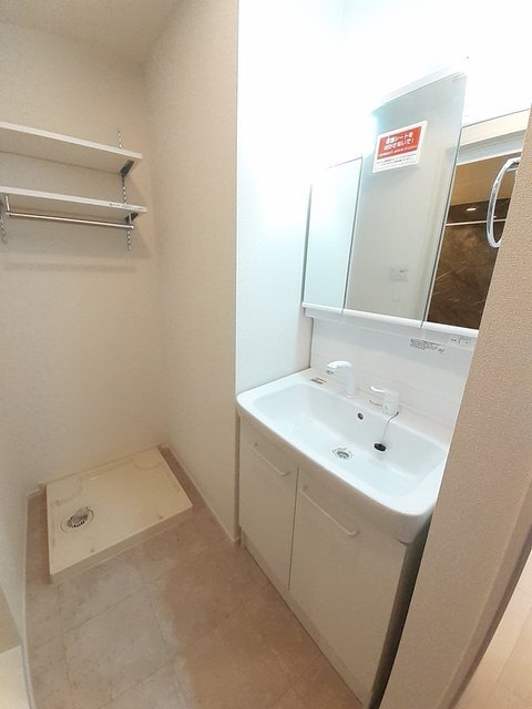 洗面設備　同じ間取りのお部屋