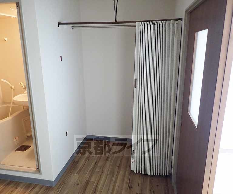 収納　広いスペースです。