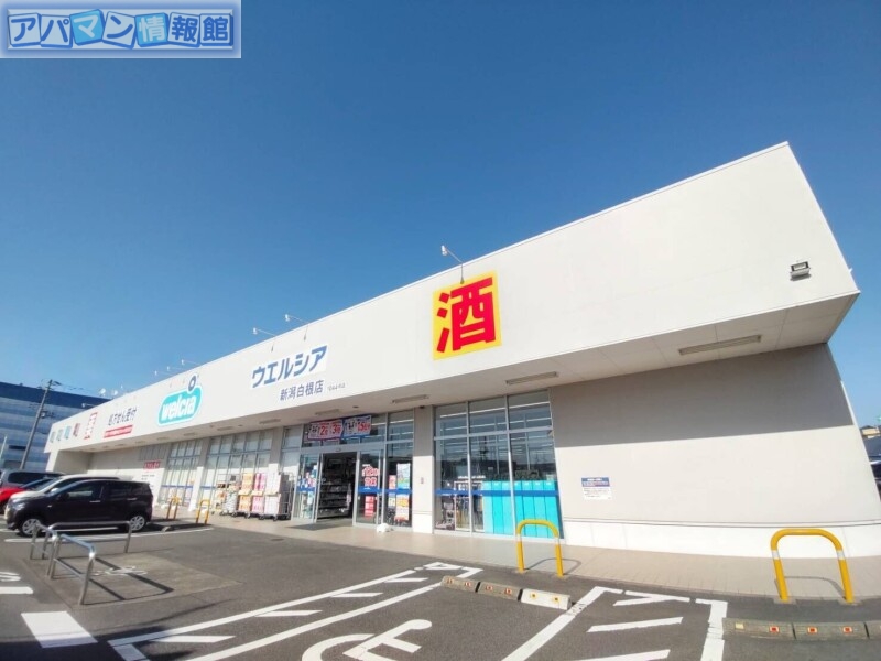 ドラックストア　ウエルシア新潟白根店（ドラッグストア）まで1539m