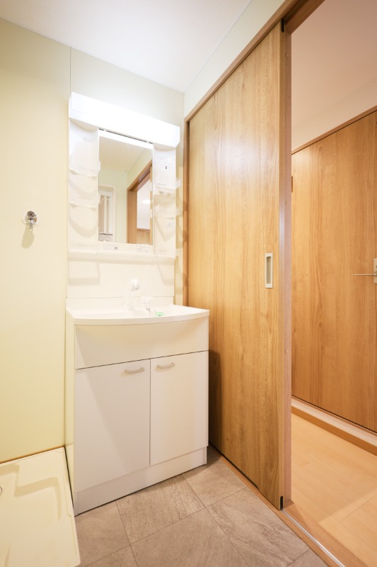 洗面設備　図面と現状に相違がある場合には現状を優先