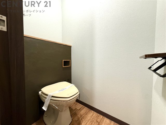 トイレ　明るくておしゃれなトイレです！