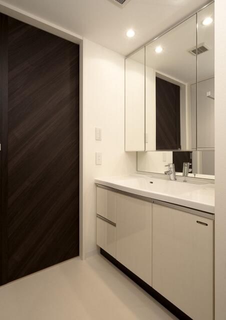 洗面設備　別タイプ部屋　参考写真です