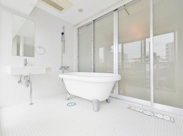 バス・シャワールーム　猫爪大型バスタブ