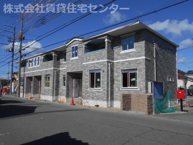 建物外観　建築中