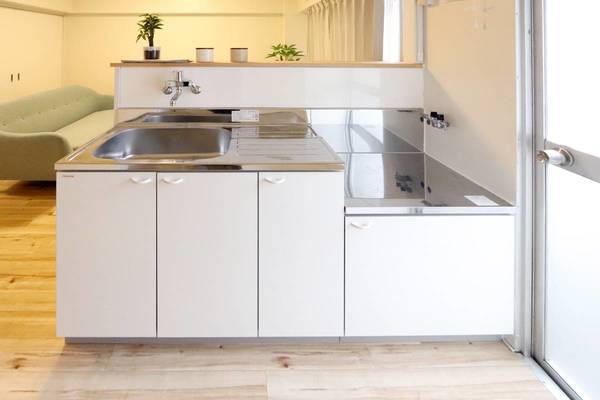 キッチン　モデルルームの写真です