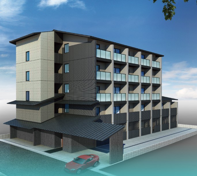 建物外観　※パース画像および完成予想画像になります※