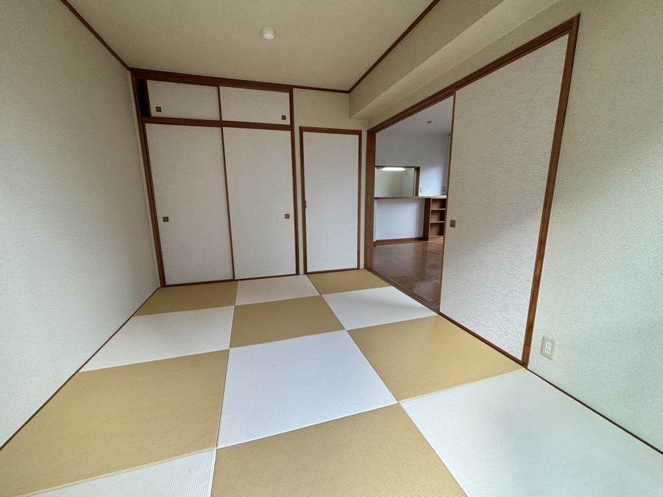 収納　オシャ可愛い和室の仕上がり♪