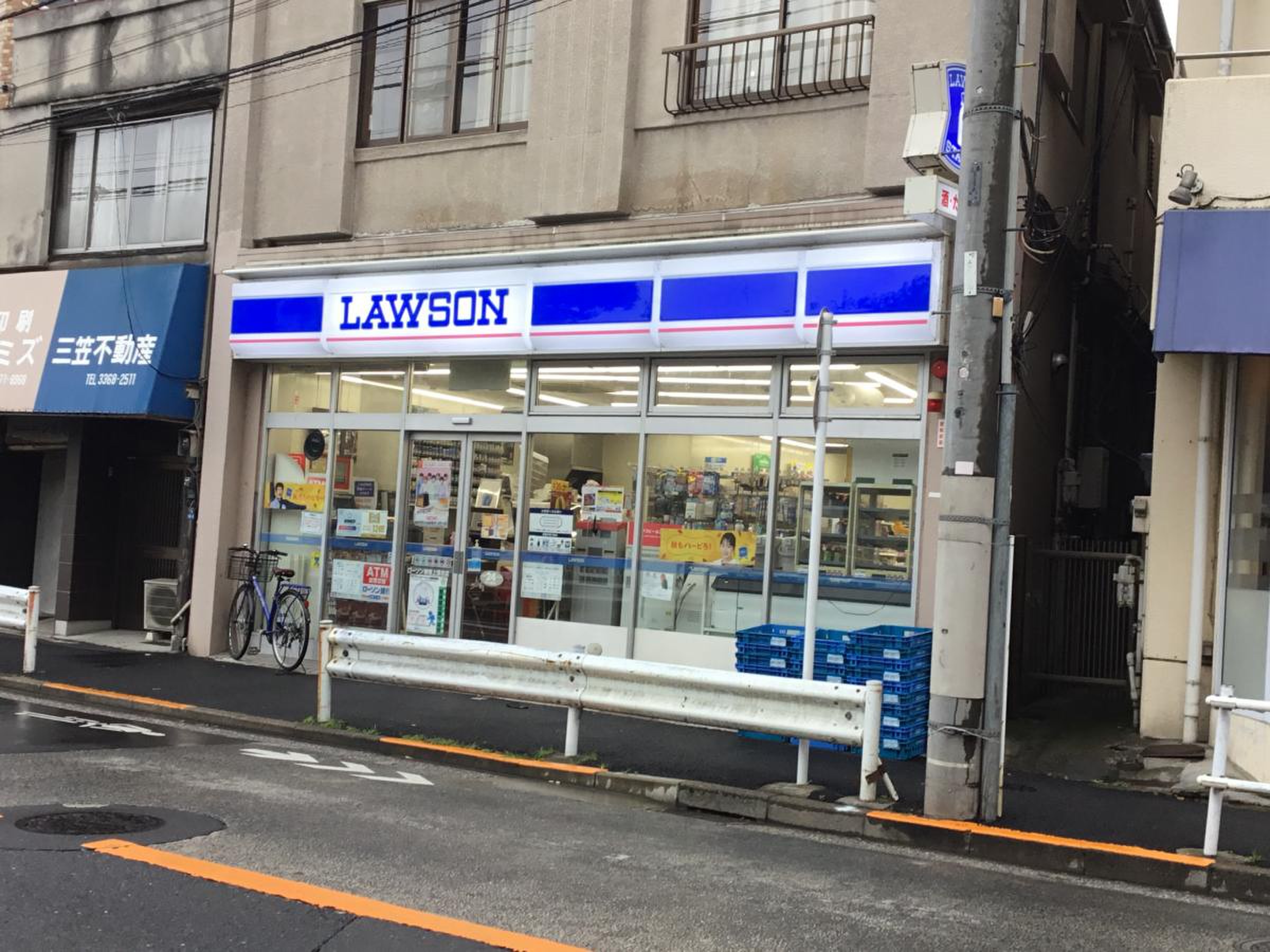 コンビニ　ローソン新宿上落合店（コンビニ）まで412m