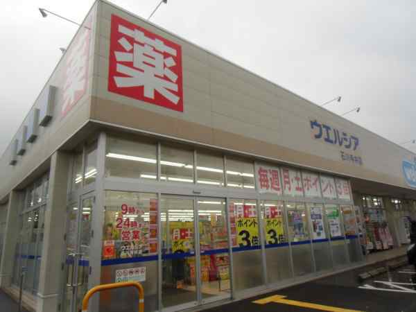 ドラックストア　ウェルシア（ドラッグストア）まで1100m