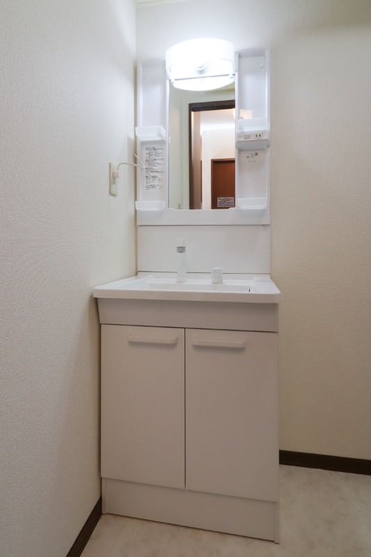 洗面設備　図面と現状に相違がある場合には現状を優先