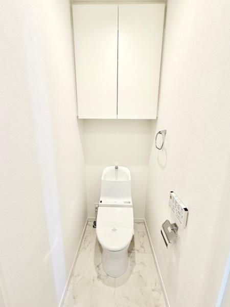 トイレ　ゆったりとした空間のトイレです