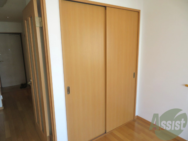 収納　ここに収納があります。収納があると部屋が広く使えます。