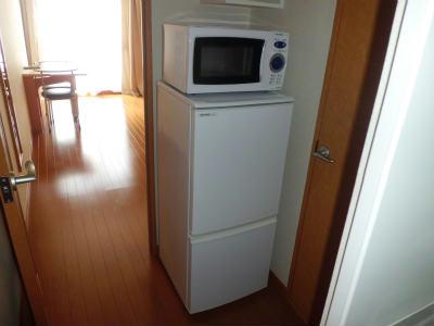 その他　冷蔵庫と電子レンジ。