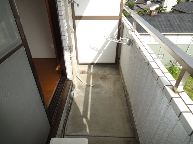 バルコニー　別号室の写真です。