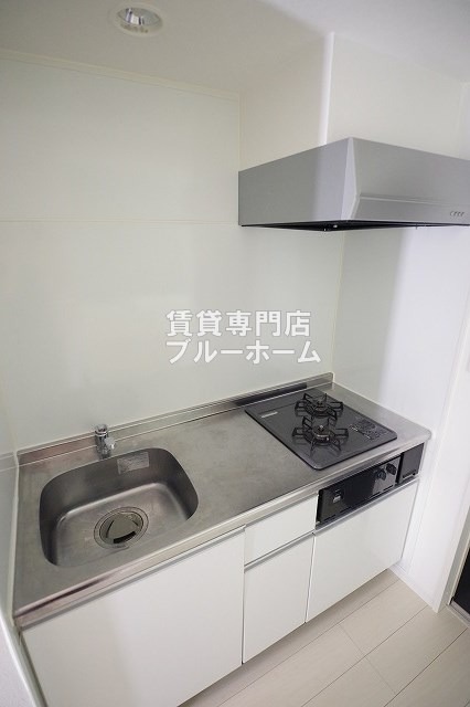 キッチン　2口コンロのシステムキッチン！