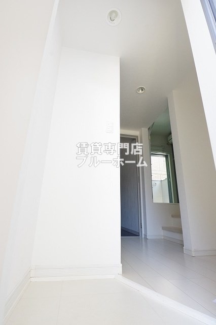 玄関　奥行きのある玄関！