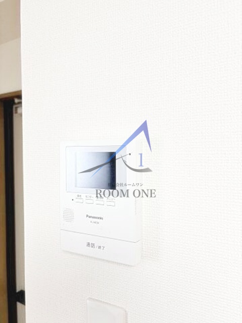 セキュリティ　モニター付インターホンです。