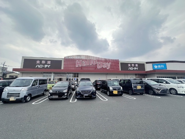 スーパー　ハローデイ井堀店（スーパー）まで704m