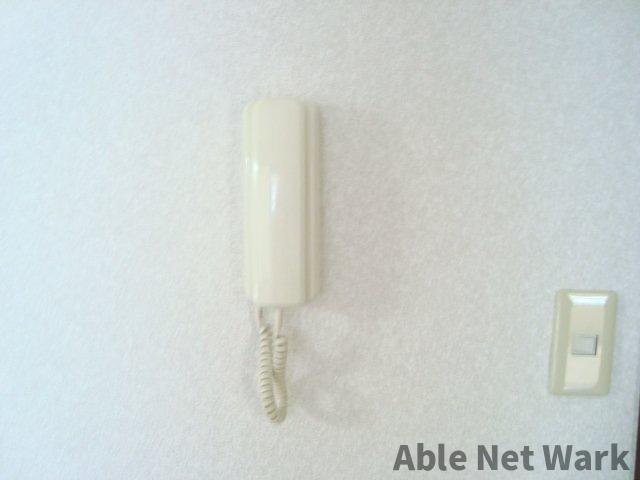 セキュリティ　インターホン付き