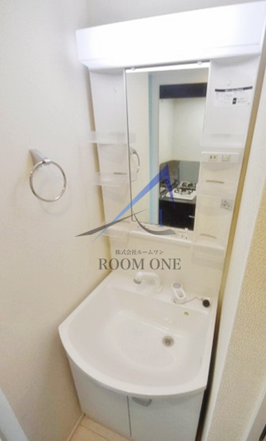 洗面設備　洗面台です。