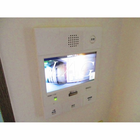 セキュリティ　モニター付きインターホンです。