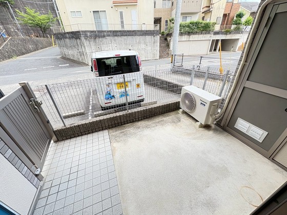 バルコニー　※別部屋の写真です