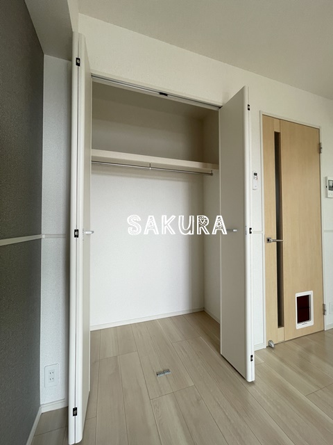 収納　お荷物の多い方でも安心のクローゼット付き♪