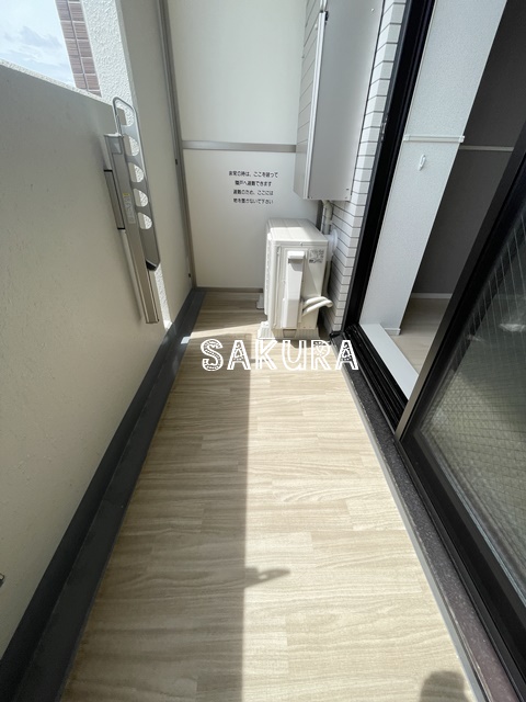 バルコニー　広々としたバルコニー♪