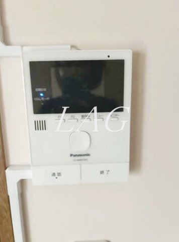 セキュリティ　モニター付きインターフォンです。