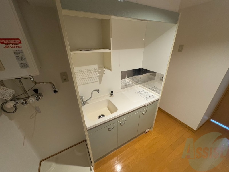 キッチン　キッチンはスペースも広々していて使いやすそうですよ！