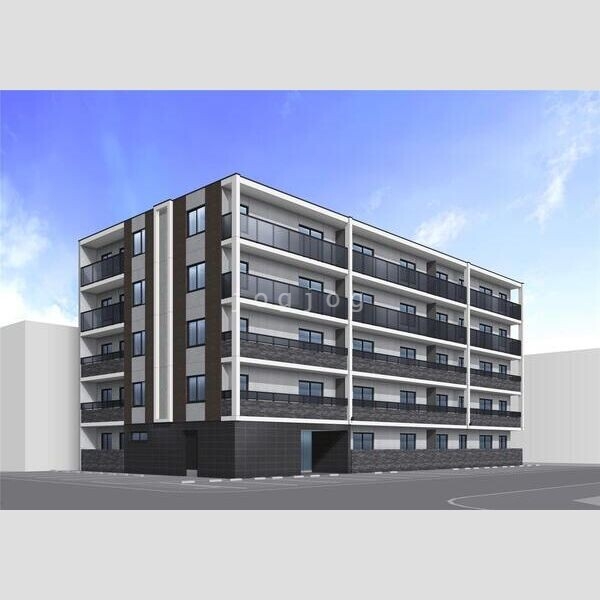 建物外観　完成イメージパース