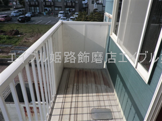 バルコニー　写真は反転のお部屋です