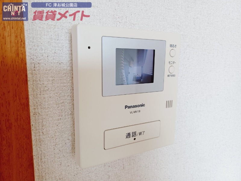 セキュリティ　同物件別部屋の写真