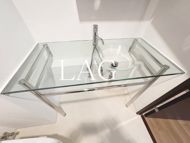 洗面設備　洗面台です。