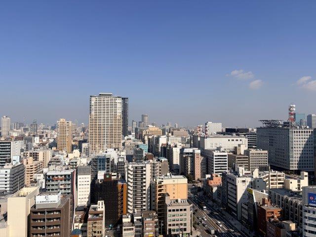 セキュリティ　バルコニーからの眺望