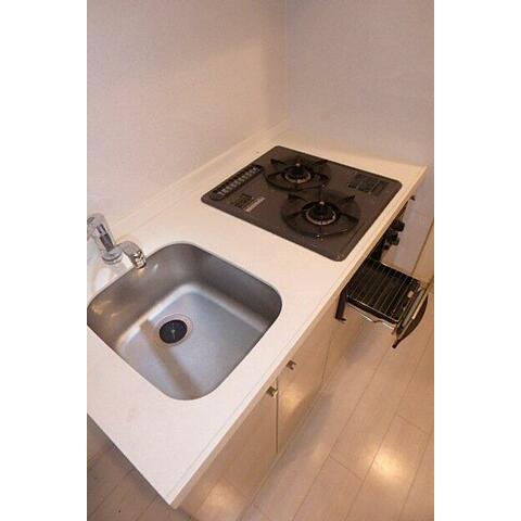 キッチン　二口ガスコンロ♪