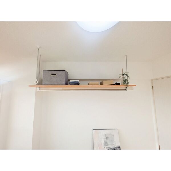 収納　大きなスペースがあり、収納には困りません