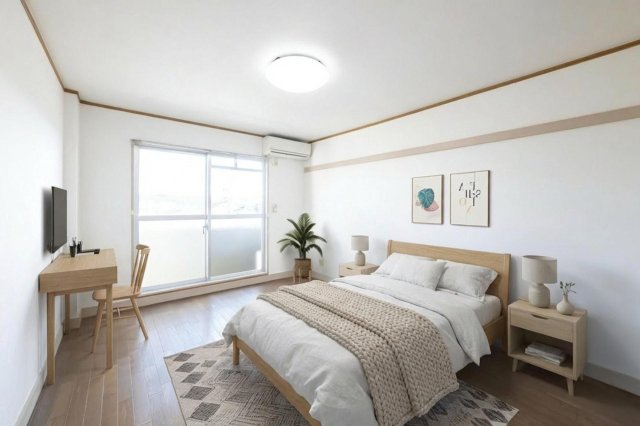 居室・リビング　※実際のお部屋には家具家電はつきません。